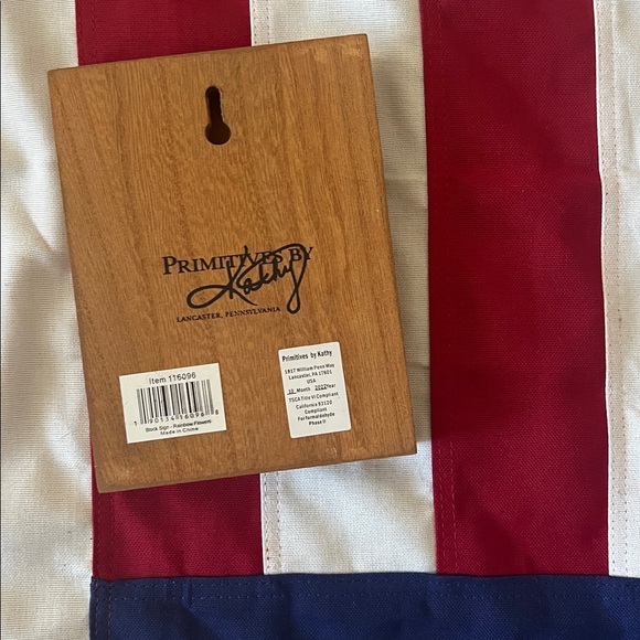 Rainbow and daisy wood wall block - Picture 3 of 10